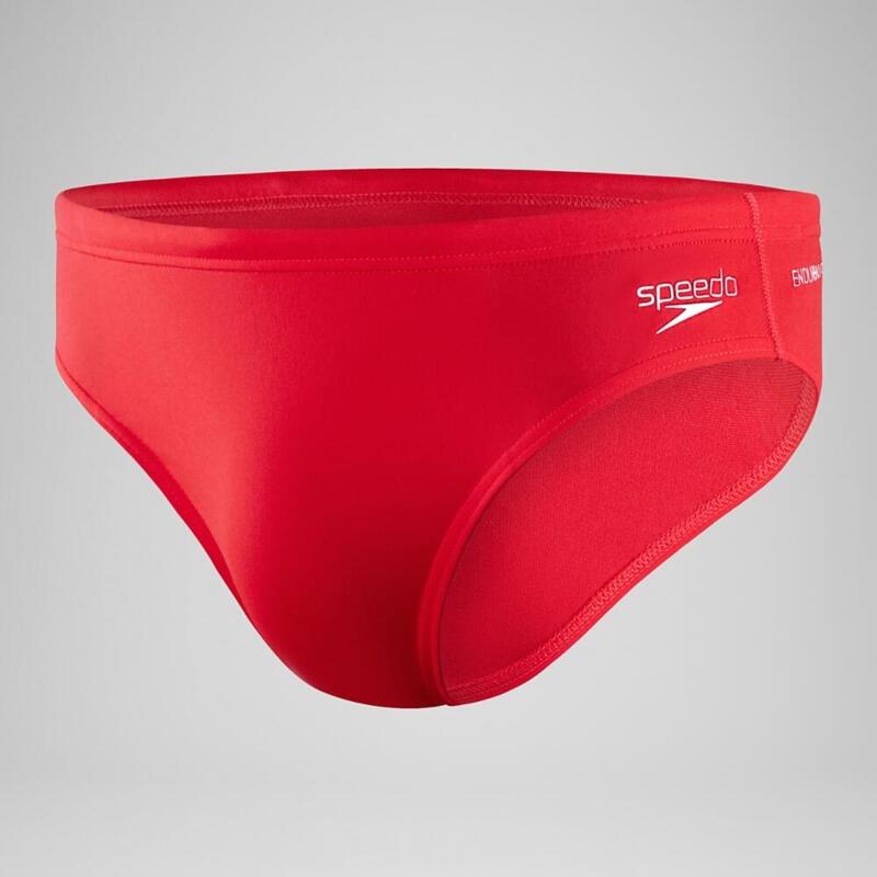 Slip inot barbati Speedo Eco Endurance+ 7 cm rosu – rezistent la clor