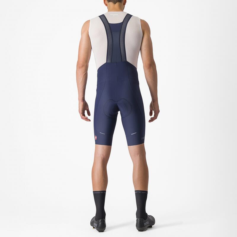 Castelli Espresso Bibshort heren fietsbroek Belgian Blue