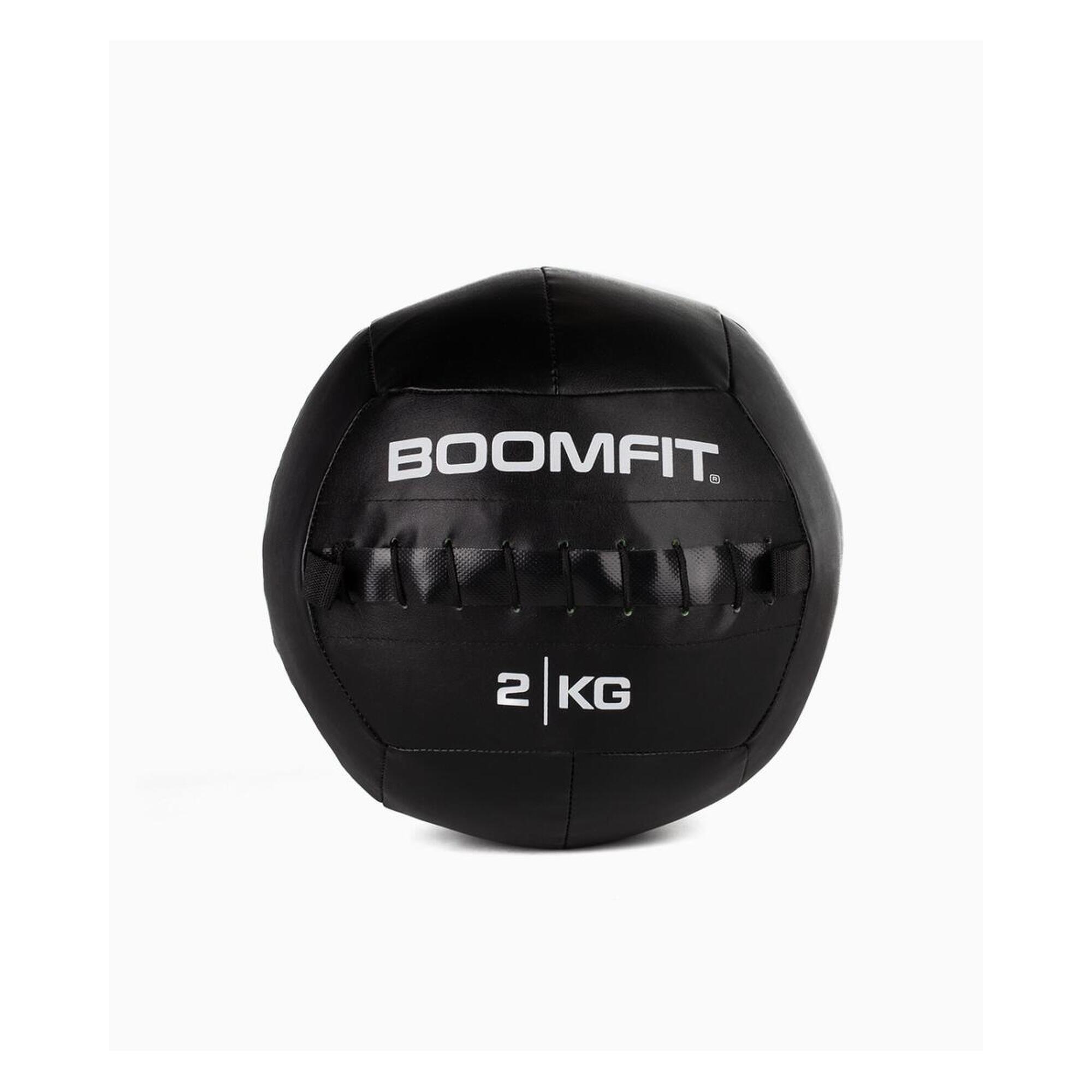 Boomfit - Wall Ball 2kg - Boomfit - Slam Ball - Rouge - Taille Unique - Decathlon