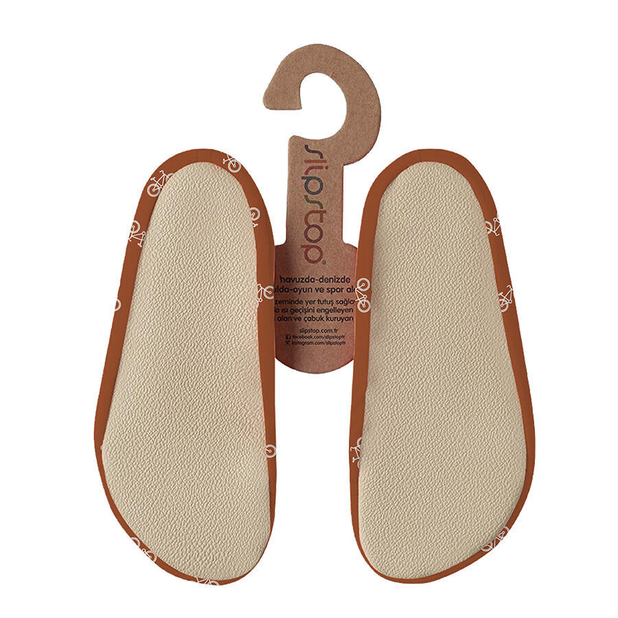 Slipstop Waterschoen Bicycle Cognac XS 2/3