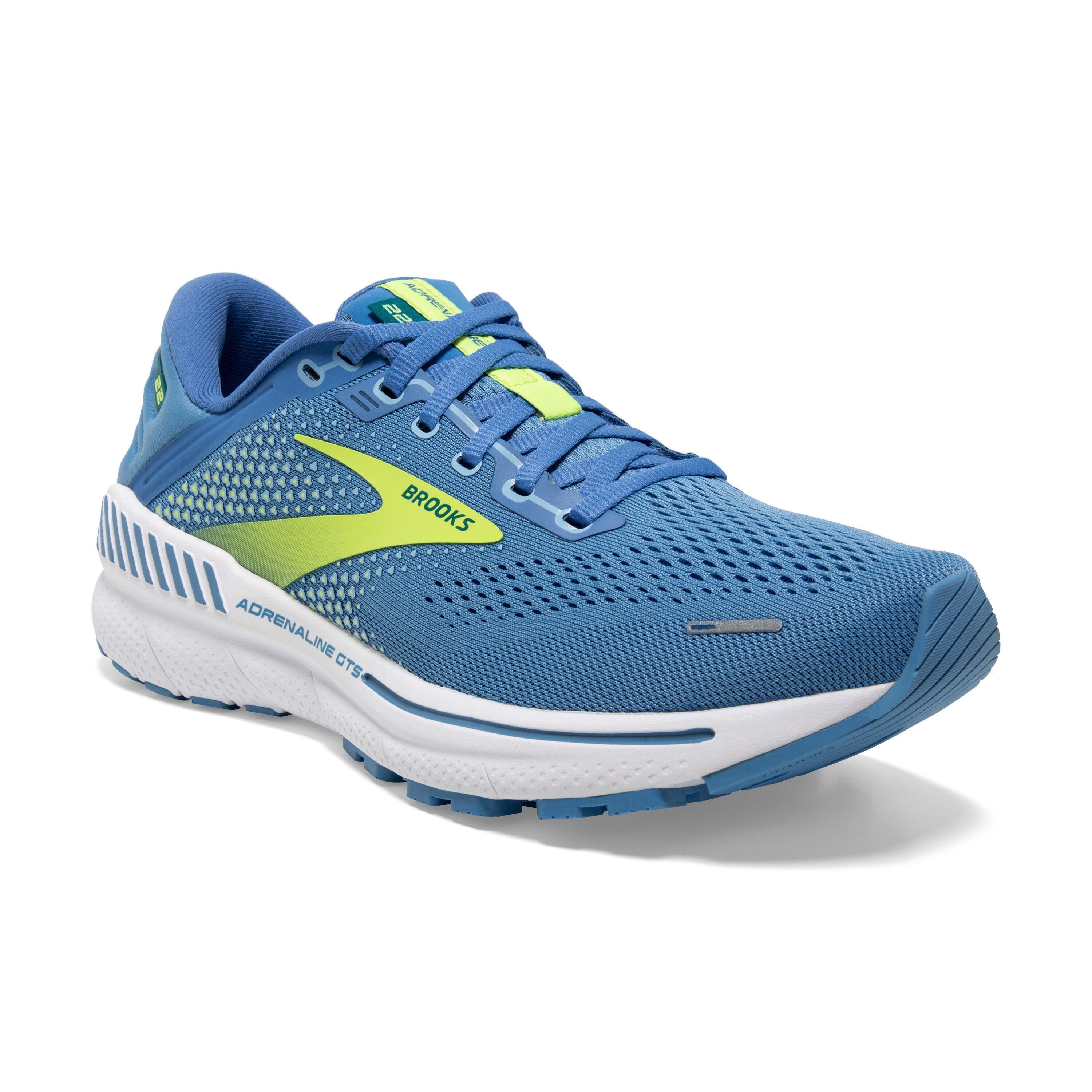 Brooks Adrenaline GTS 22 Womens Running Shoes Blue 5/6