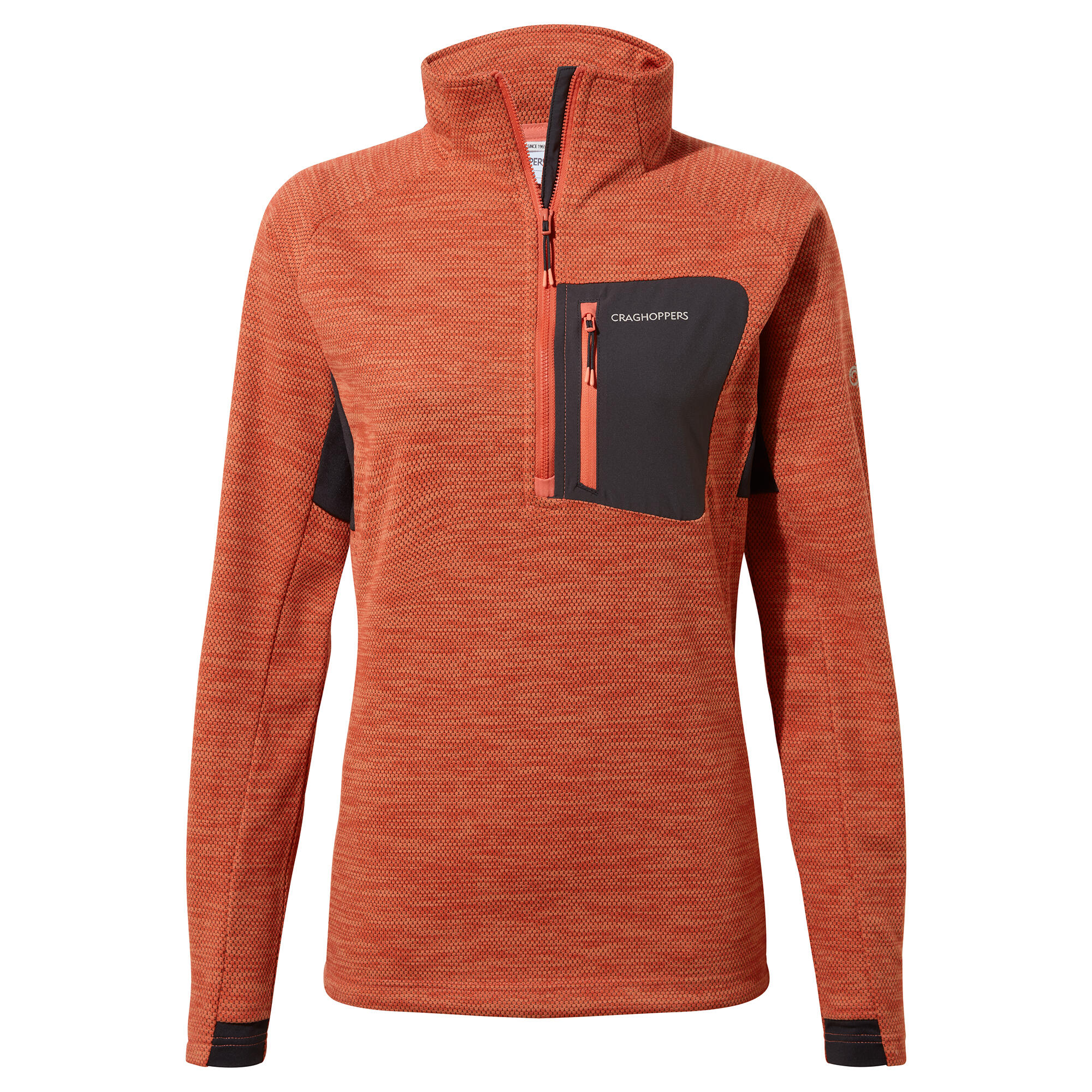 Womens Trina Half Zip Fleece 1/5