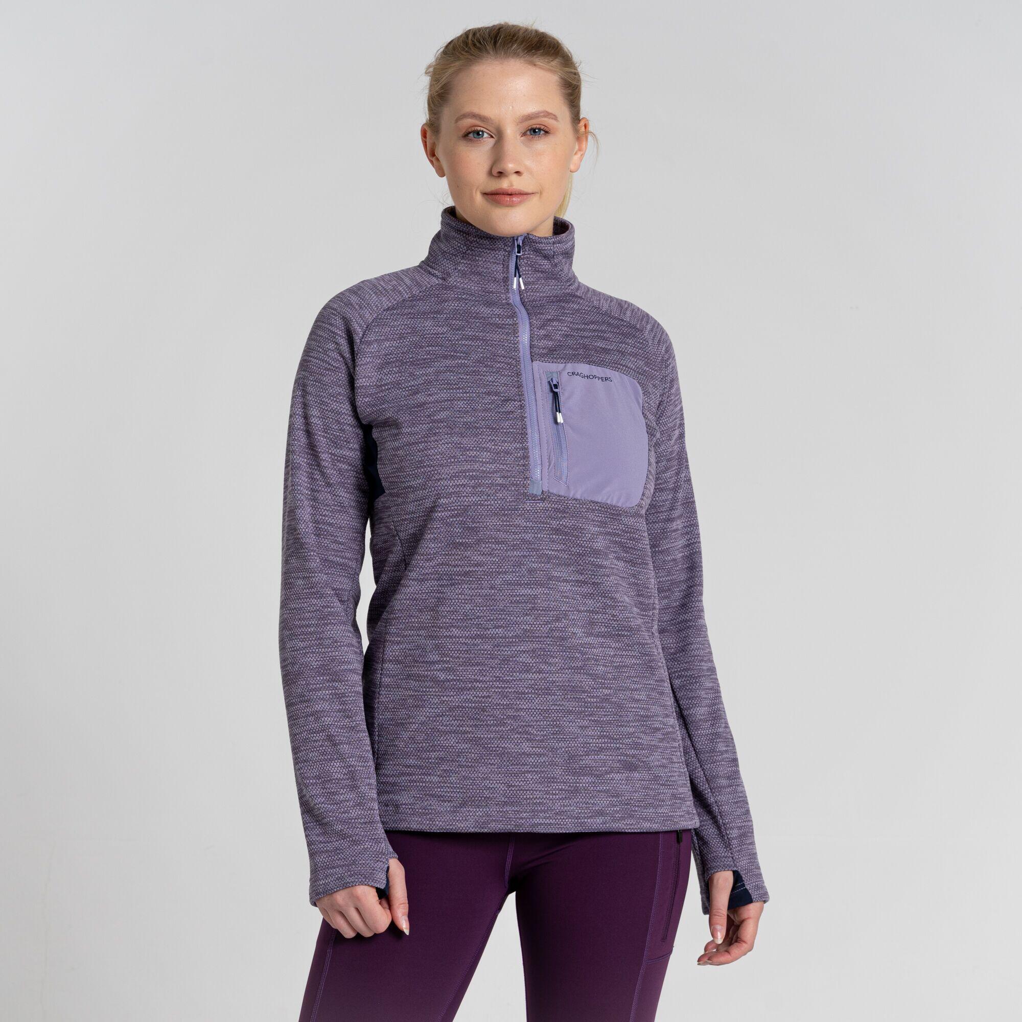 Womens Trina Half Zip Fleece 2/5