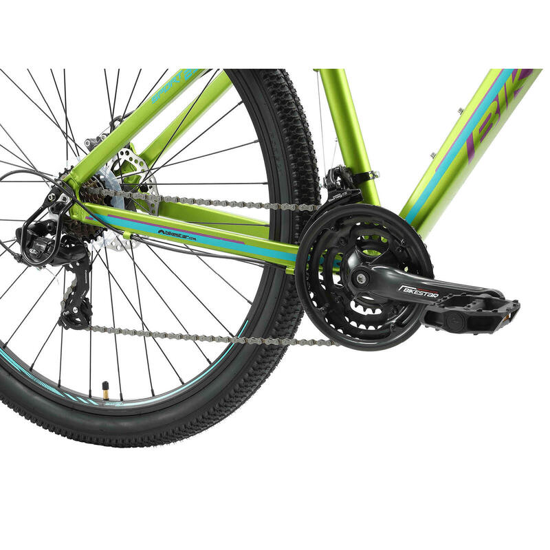 Bikestar Hardtail MTB Alu Sport Medium 29 Inch 21 Speed Groen