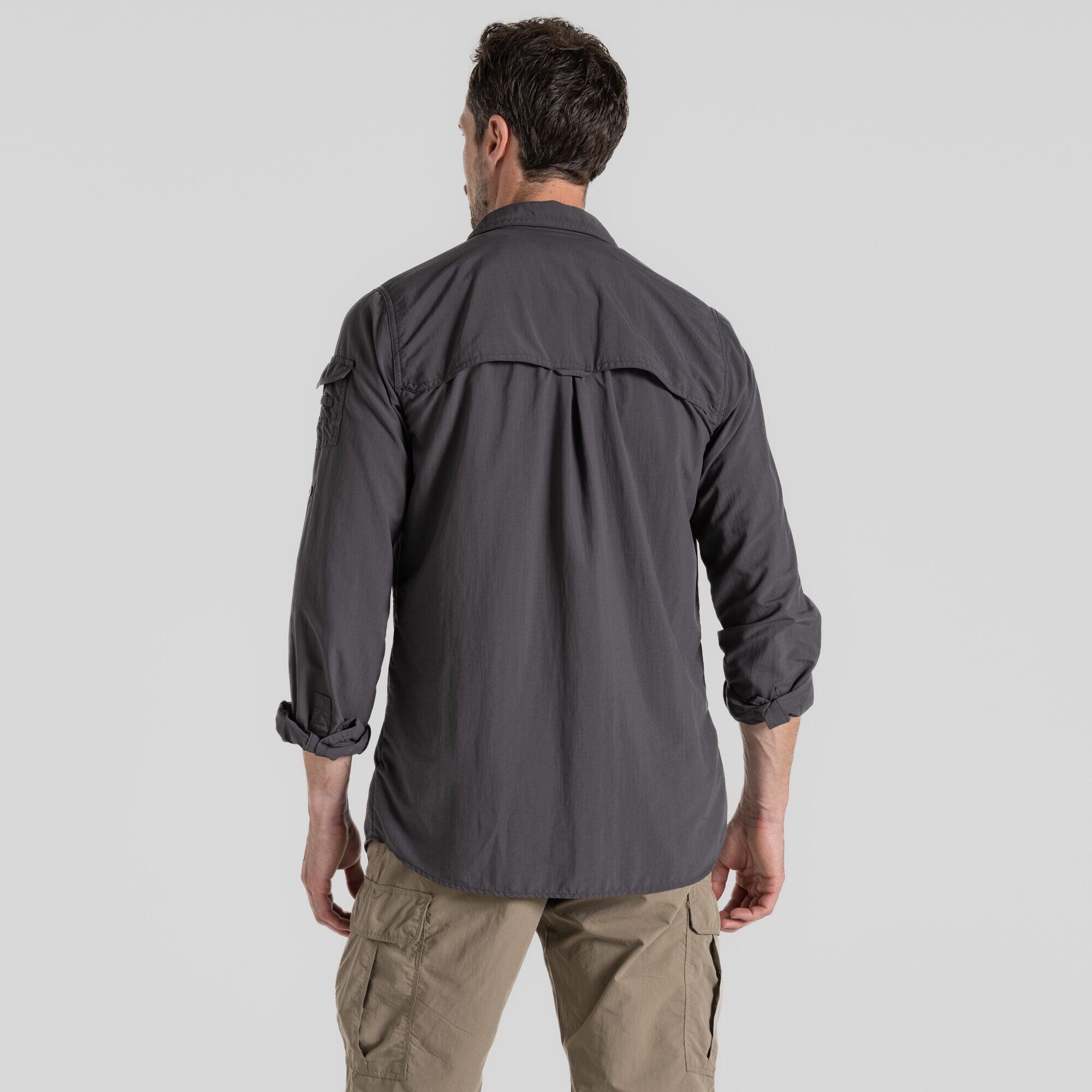 CRAGHOPPERS Mens NosiLife Adventure Long Sleeved Shirt III