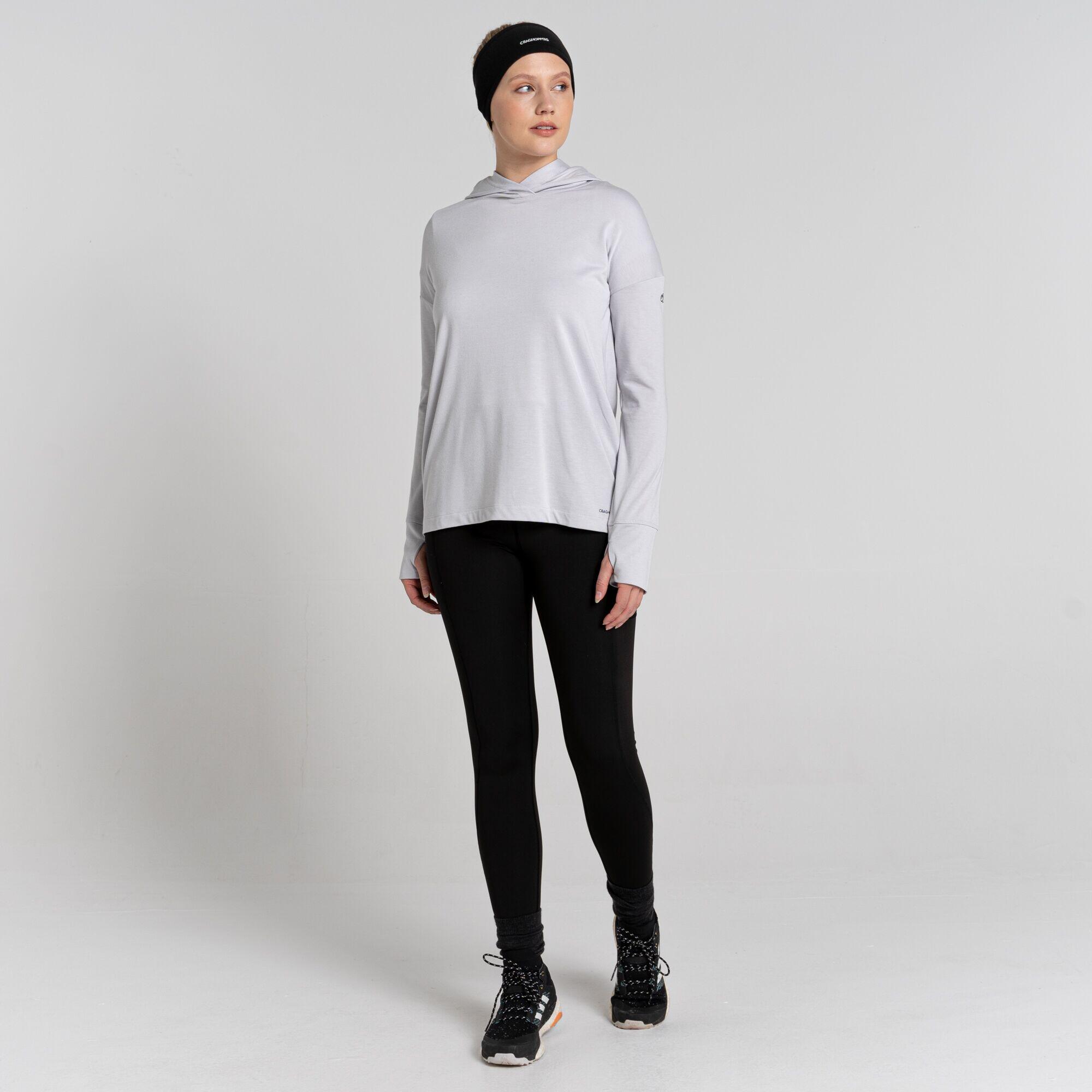 Womens Serrow Hood Long Sleeve T-Shirt 4/5