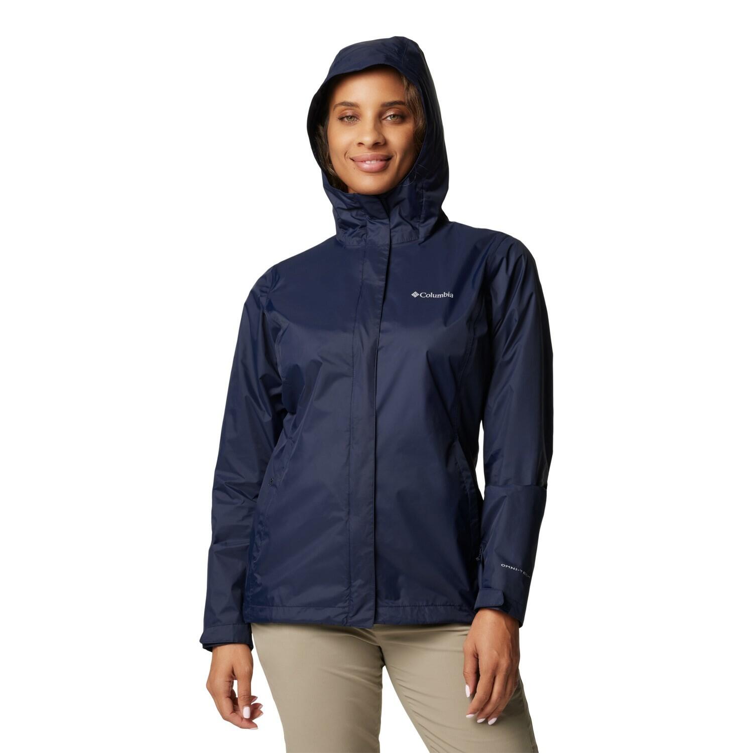 Jacke Columbia Arcadia II wasserdicht blau Damen 7/8