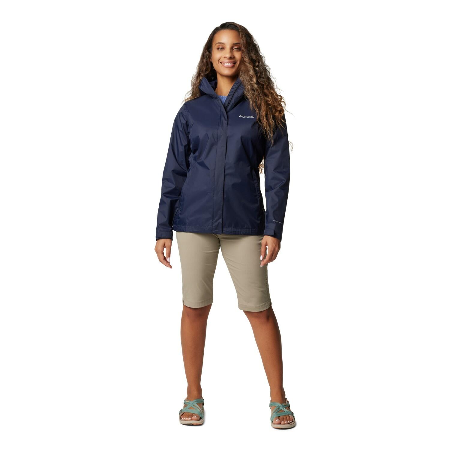 Jacke Columbia Arcadia II wasserdicht blau Damen 6/8