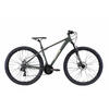 Bikestar Hardtail MTB Alu Sport 29 inch 21 speed Grijsgroen