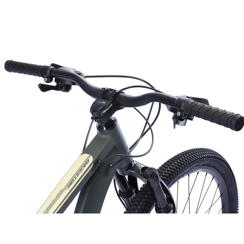 Bikestar Hardtail MTB Alu Sport 29 inch 21 speed Grijsgroen