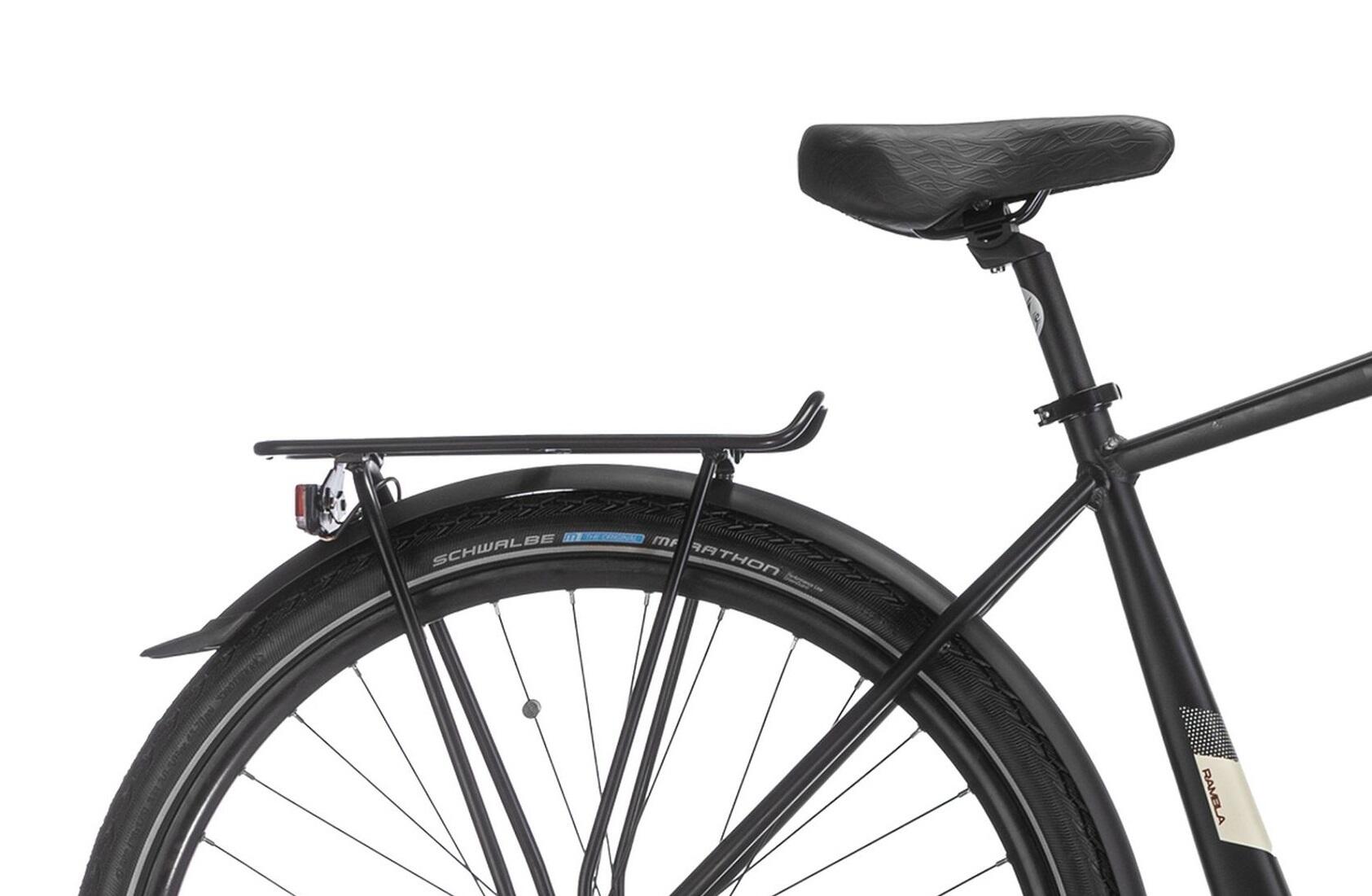 Elektro-Citybike 28 Zoll RAMBLA  SPORT  Man, black 3/4