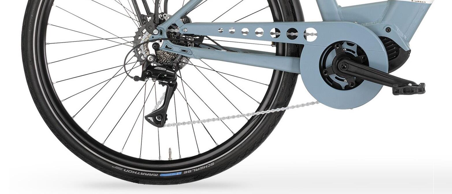 Elektrische stadsfiets 28 Zoll RAMBLA SPORT Lady, blauw 4/5