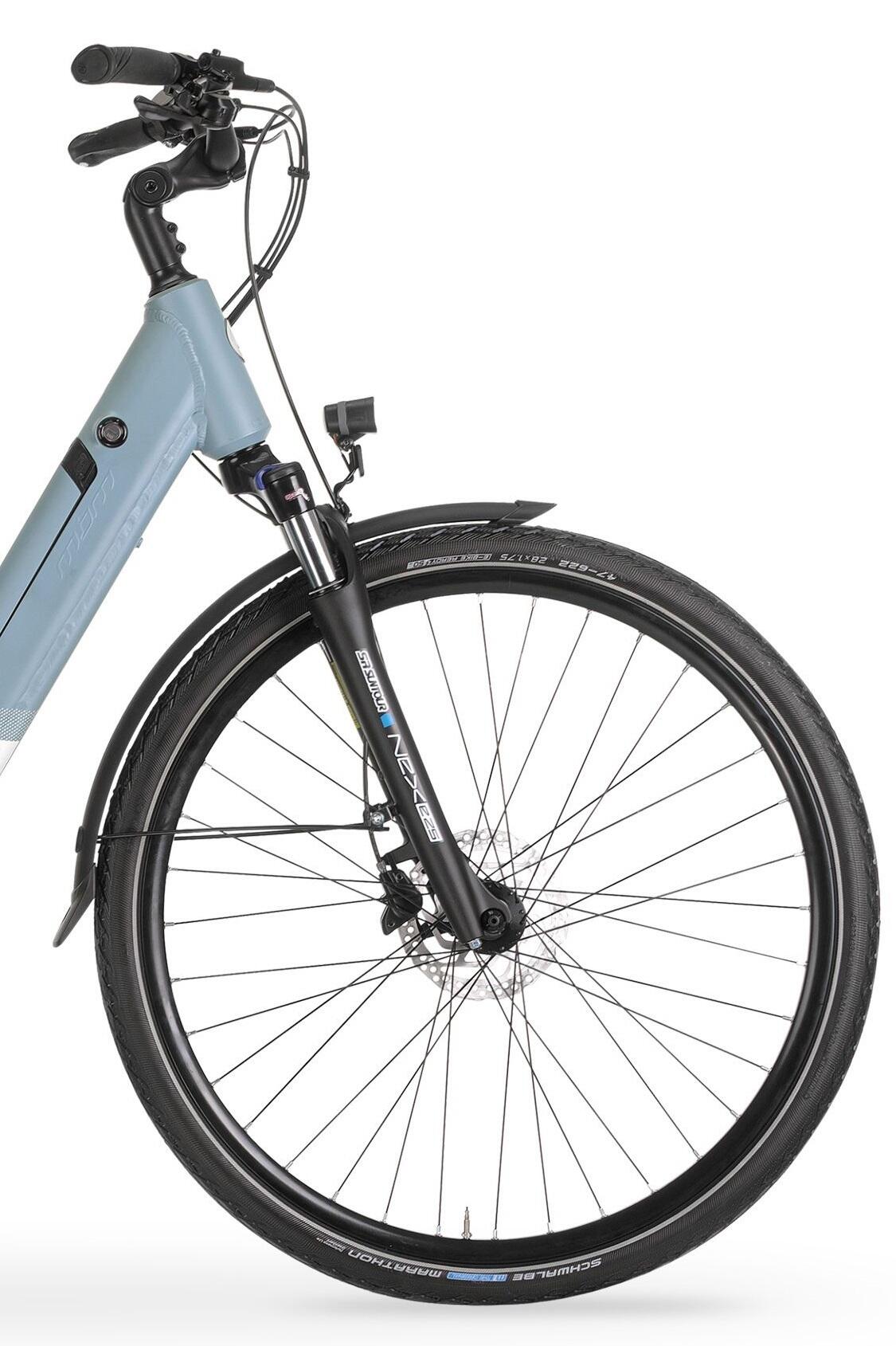 Elektrische stadsfiets 28 Zoll RAMBLA SPORT Lady, blauw 3/5