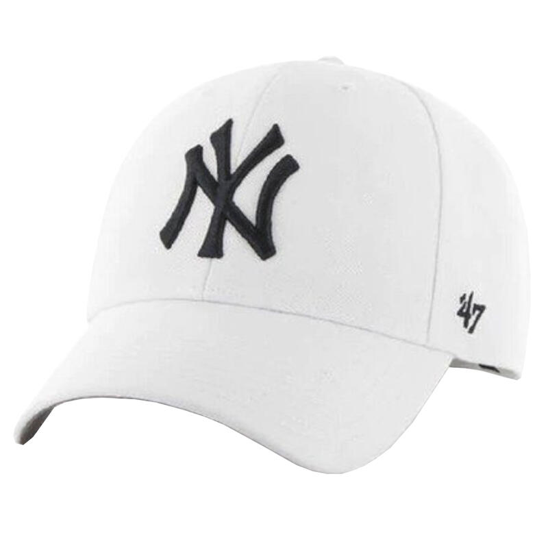 Uniszex baseball sapka, 47 Brand New York Yankees MVP Cap, fehér