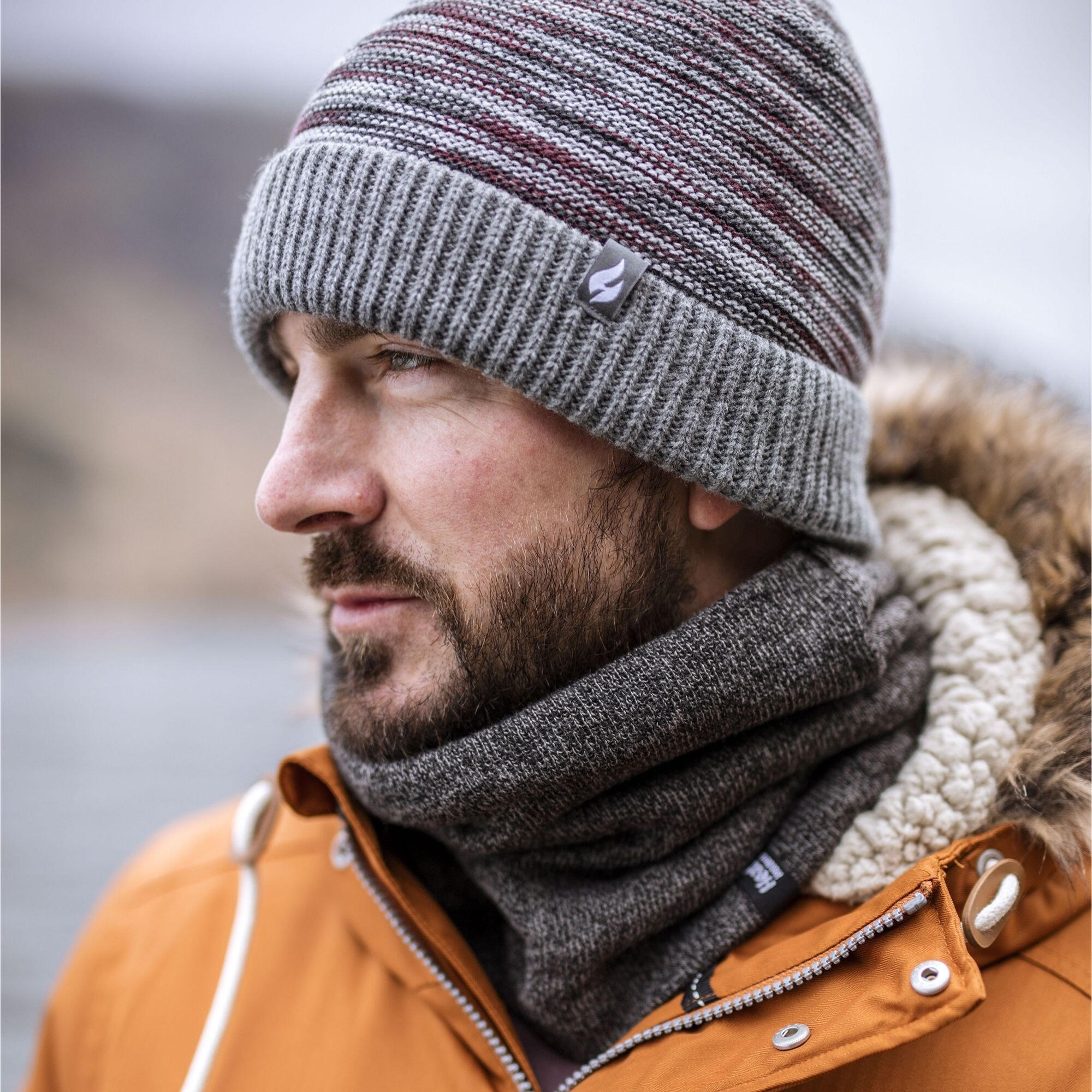 Heat Holders - Herren Thermo Nackenwärmer Fleece | Winter Halswärmer Winddicht 4/5