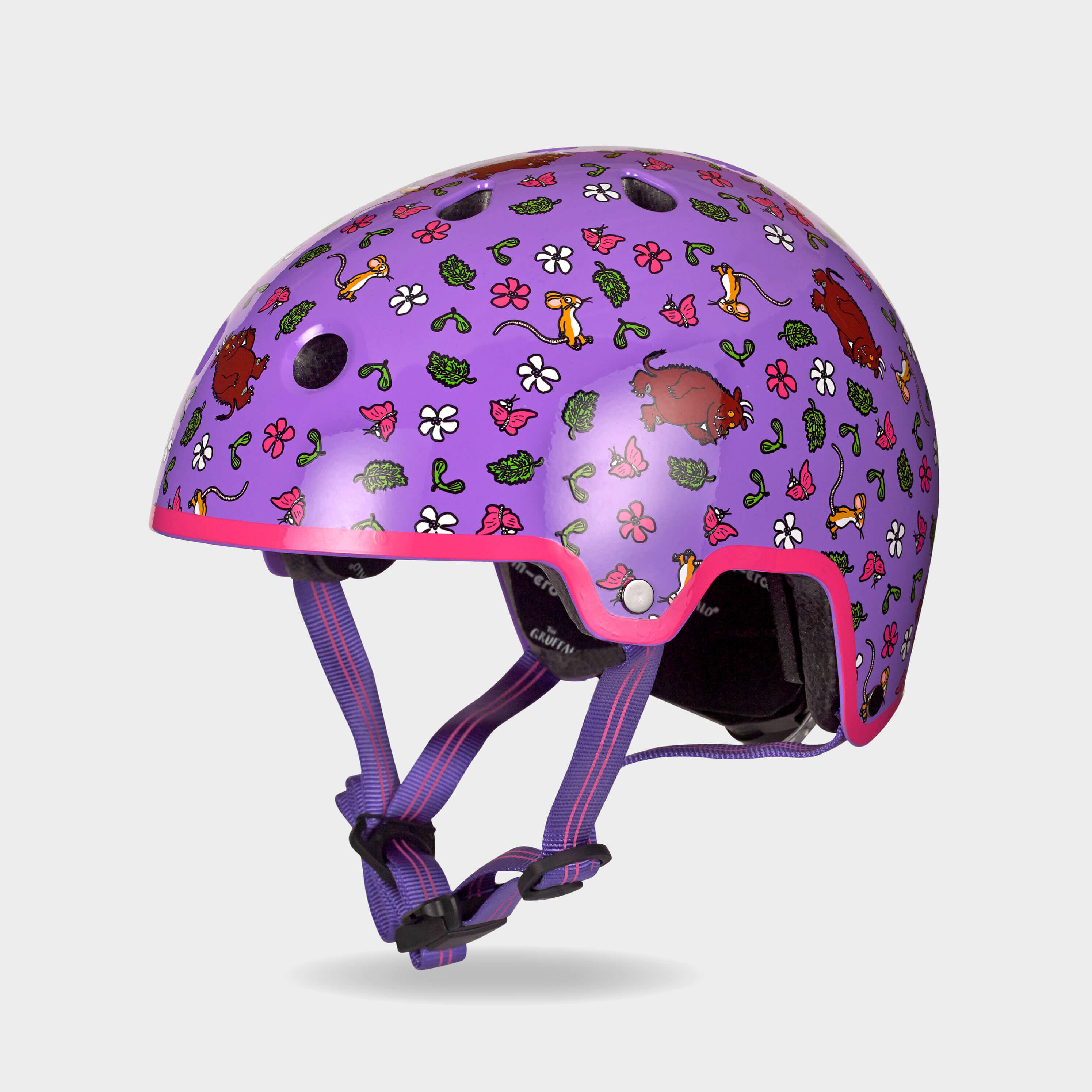 Micro Deluxe Helmet: Gruffalo Purple 1/7