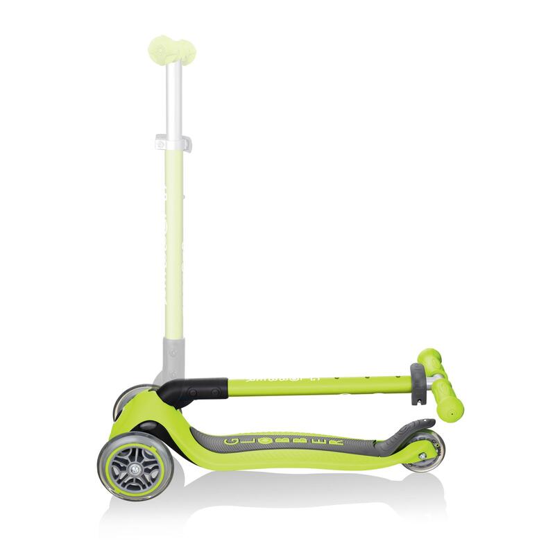 Scooter Mini Scooter  Primo Foldable  Anodized T-Bar  Limettengrün