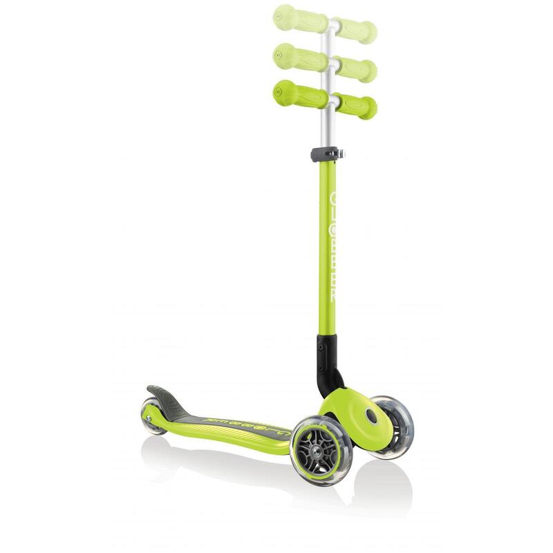 Trottinette Mini tRougetinette  Primo Foldable  Anodized T-Bar  LimettenVert