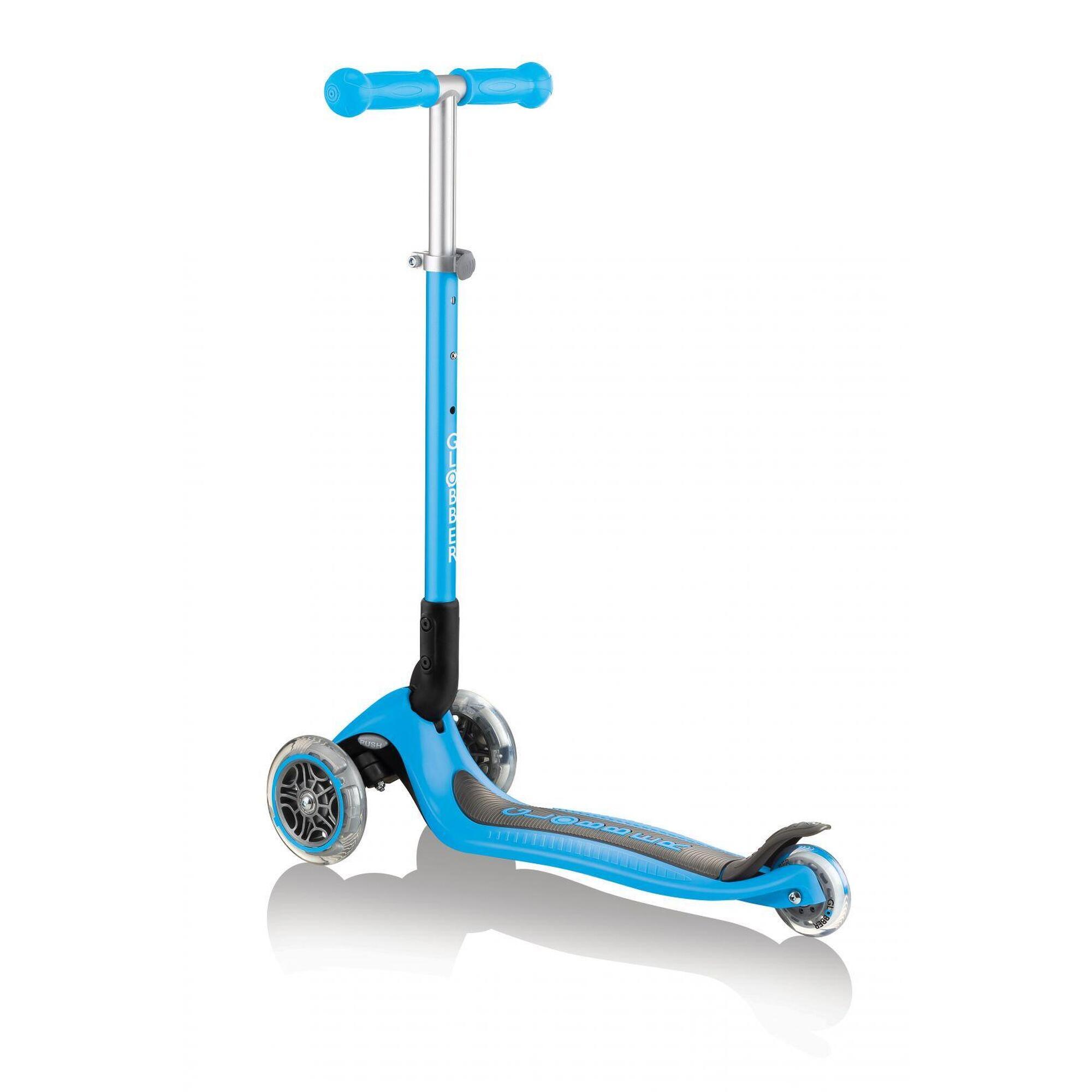 Trottinette Mini tRougetinette Primo Foldable Anodized T-Bar HimmelBleu