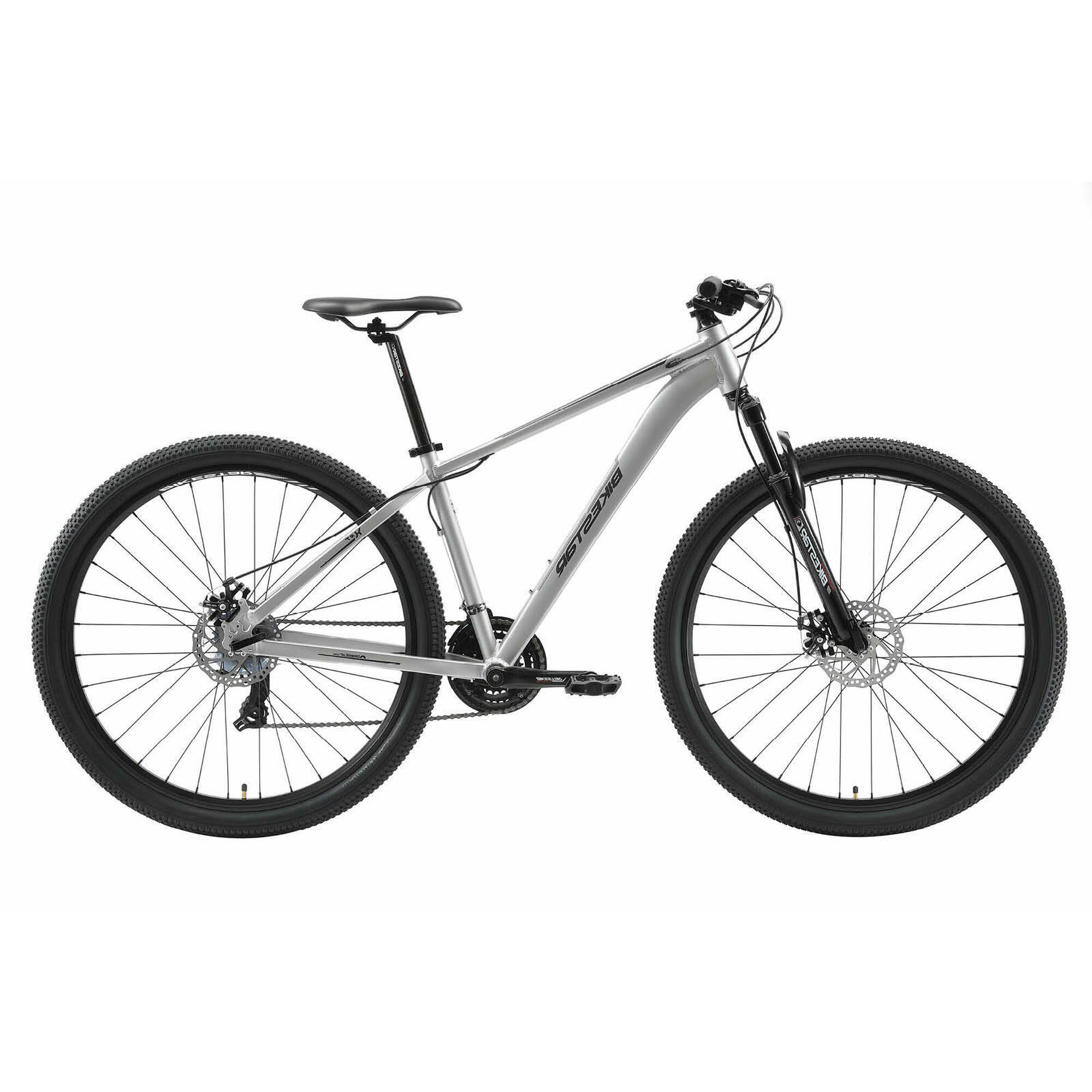 Bikestar - Vtt 29" Aluminium, Semi-rigide, 21 Vitesses, Frein À Disque - Vélo Tout Terrain - Gris - 42 M/l - Decathlon