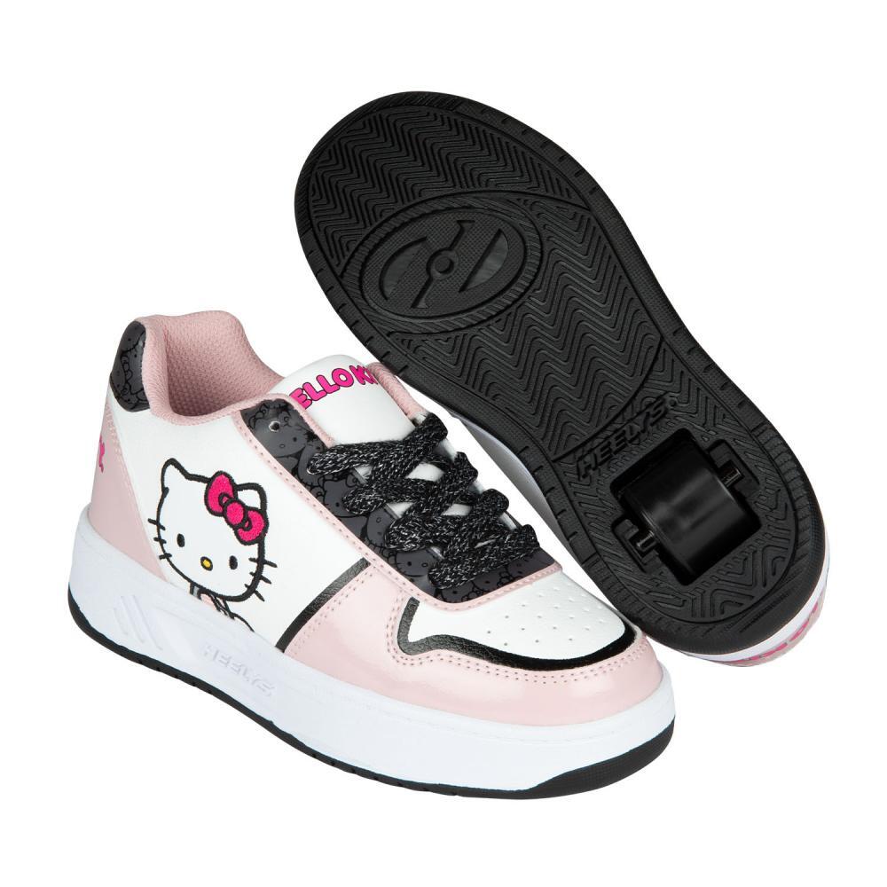 HEELYS Heelys X Hello Kitty Kama HKC Pink/Black/White Kids Heely Shoe