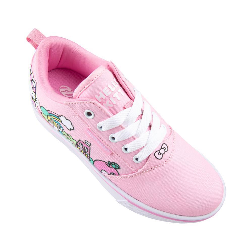 Heelys X Hello Kitty Pro 20 Prints HKC Pink/White Kids Heely Shoe 3/3