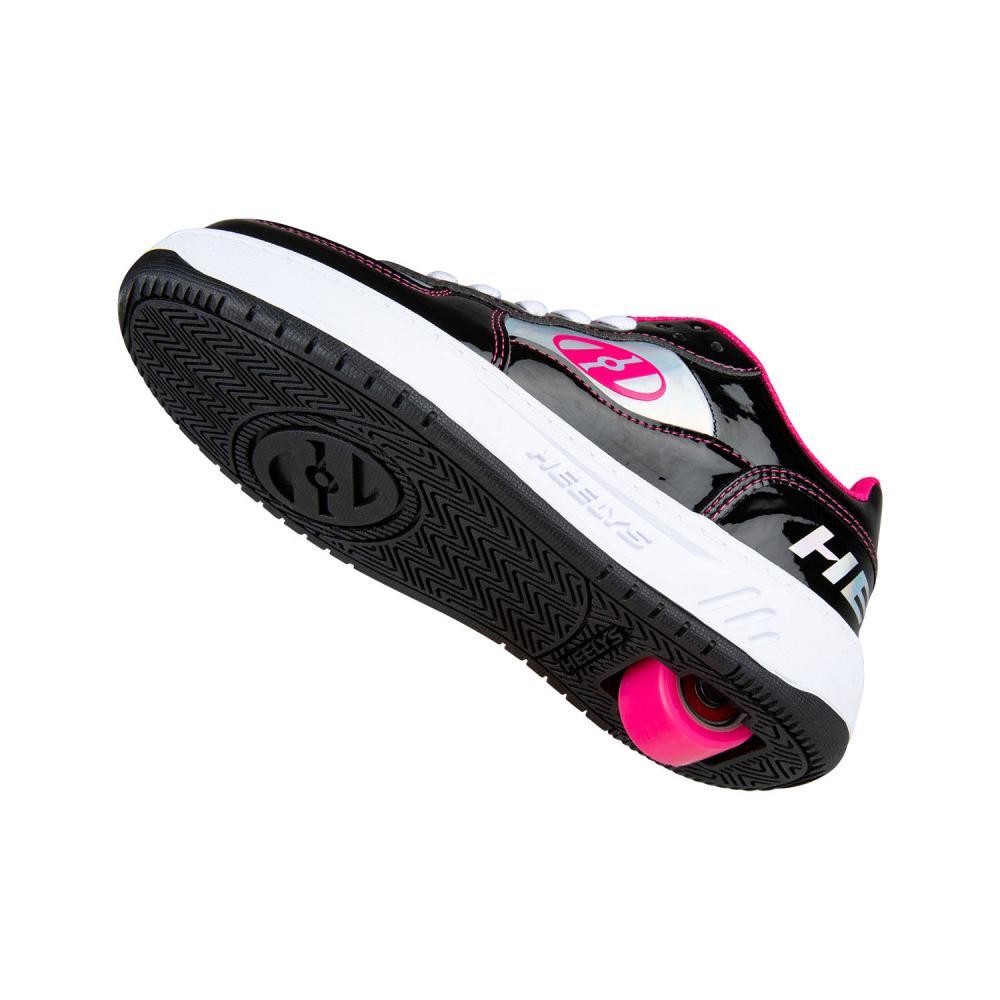 Rezerve Low Black/Pink/Multi Kids Heely Shoe 3/3