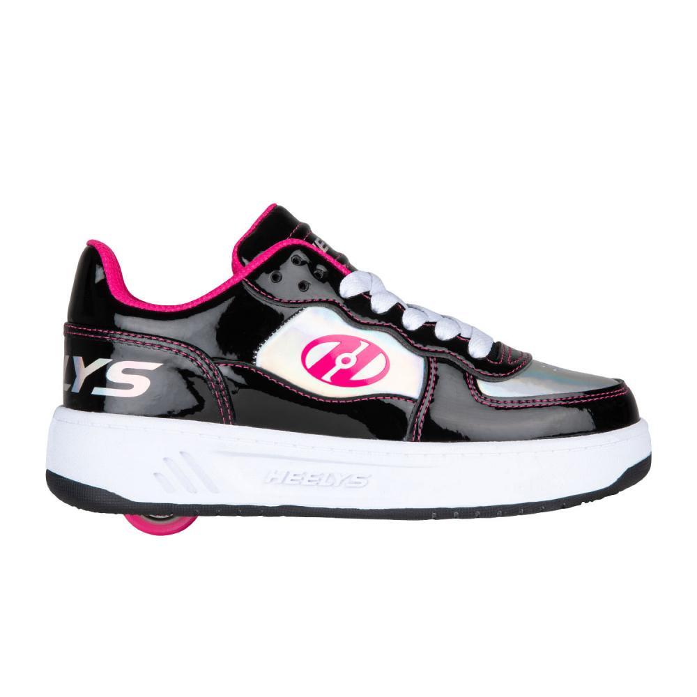 Rezerve Low Black/Pink/Multi Kids Heely Shoe 2/3