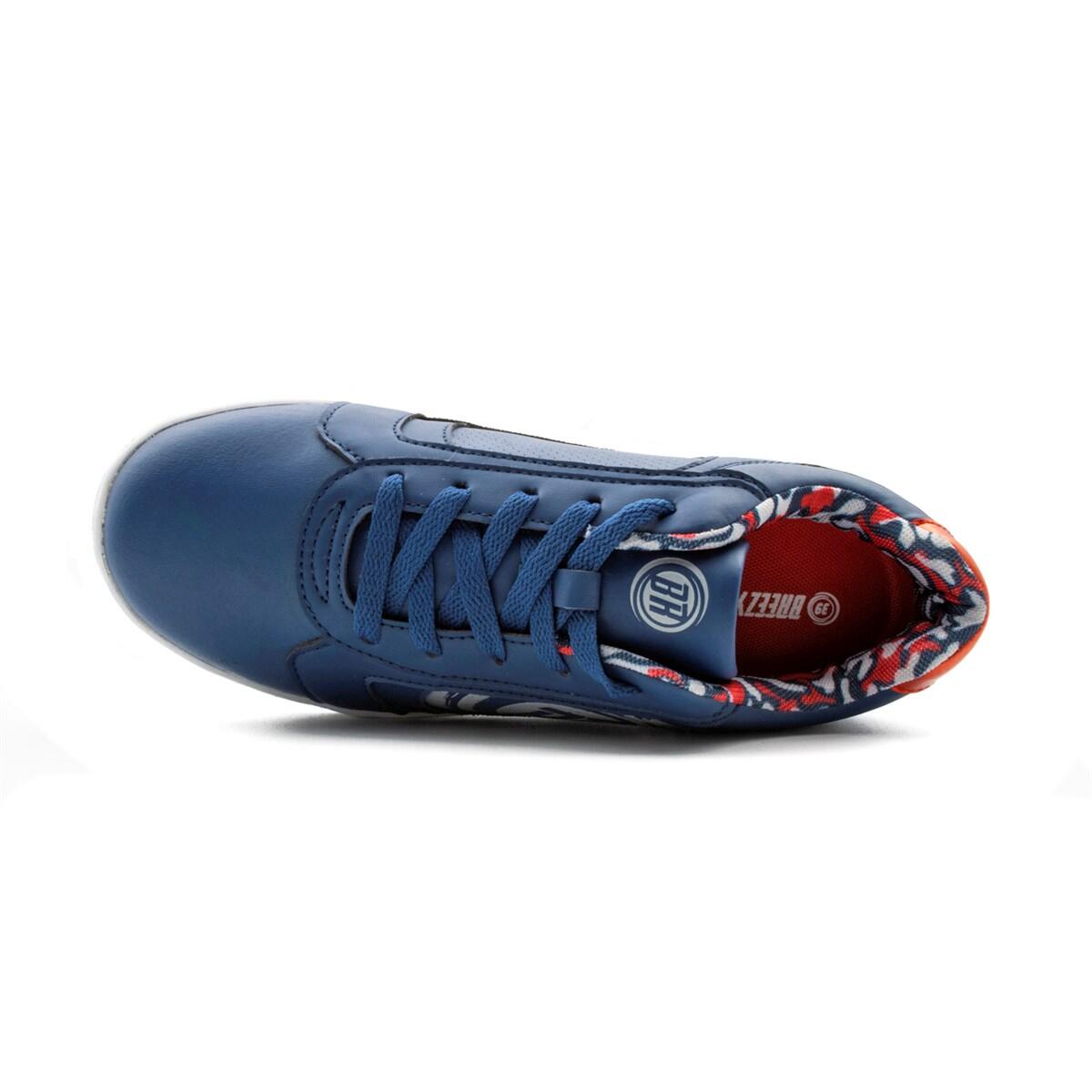 Hero 2 - Blue Wheeled Heel Shoe 4/7