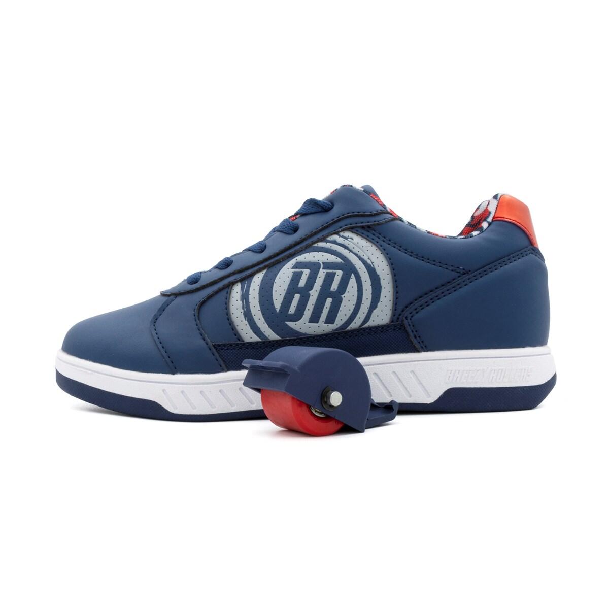 Hero 2 - Blue Wheeled Heel Shoe 7/7