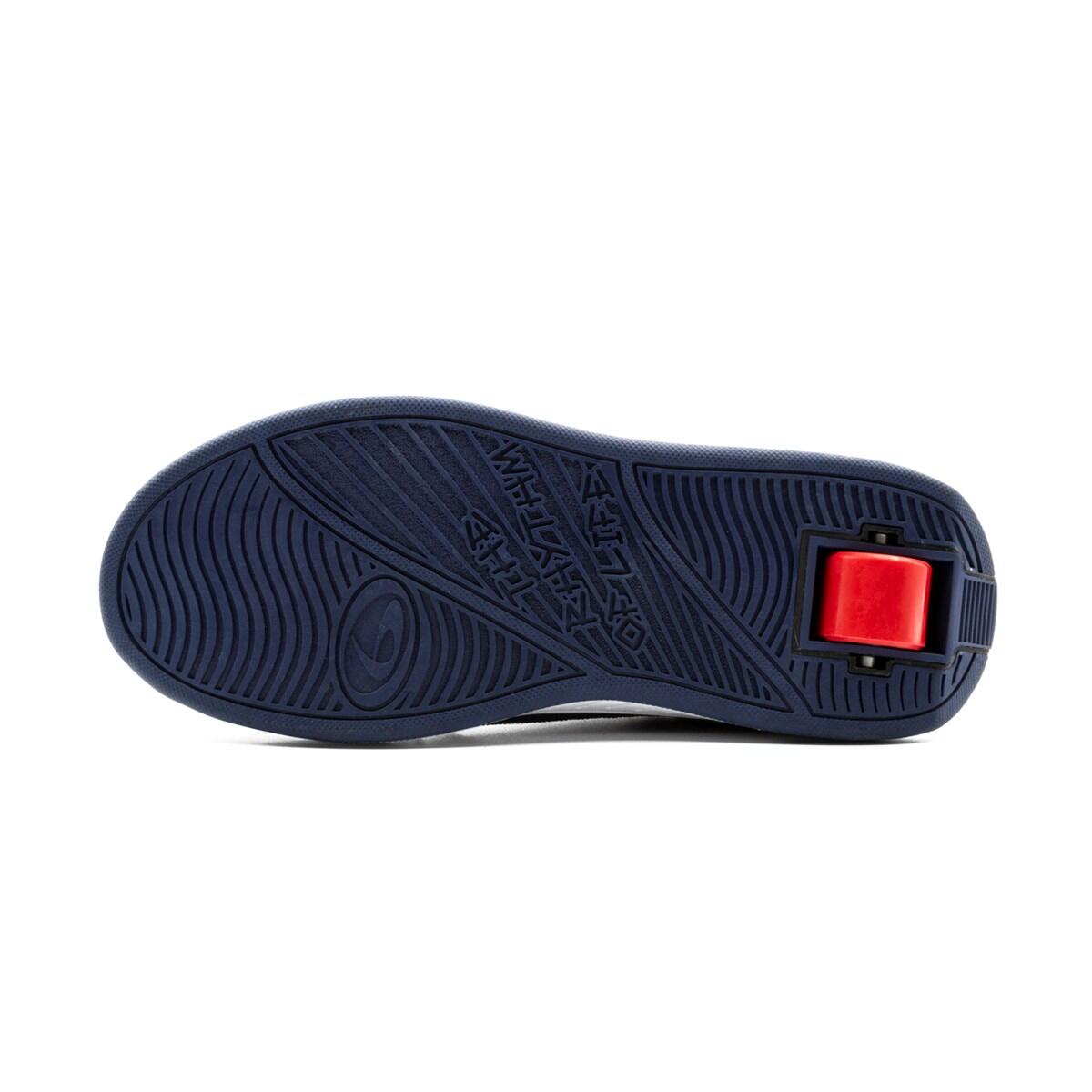 Hero 2 - Blue Wheeled Heel Shoe 5/7