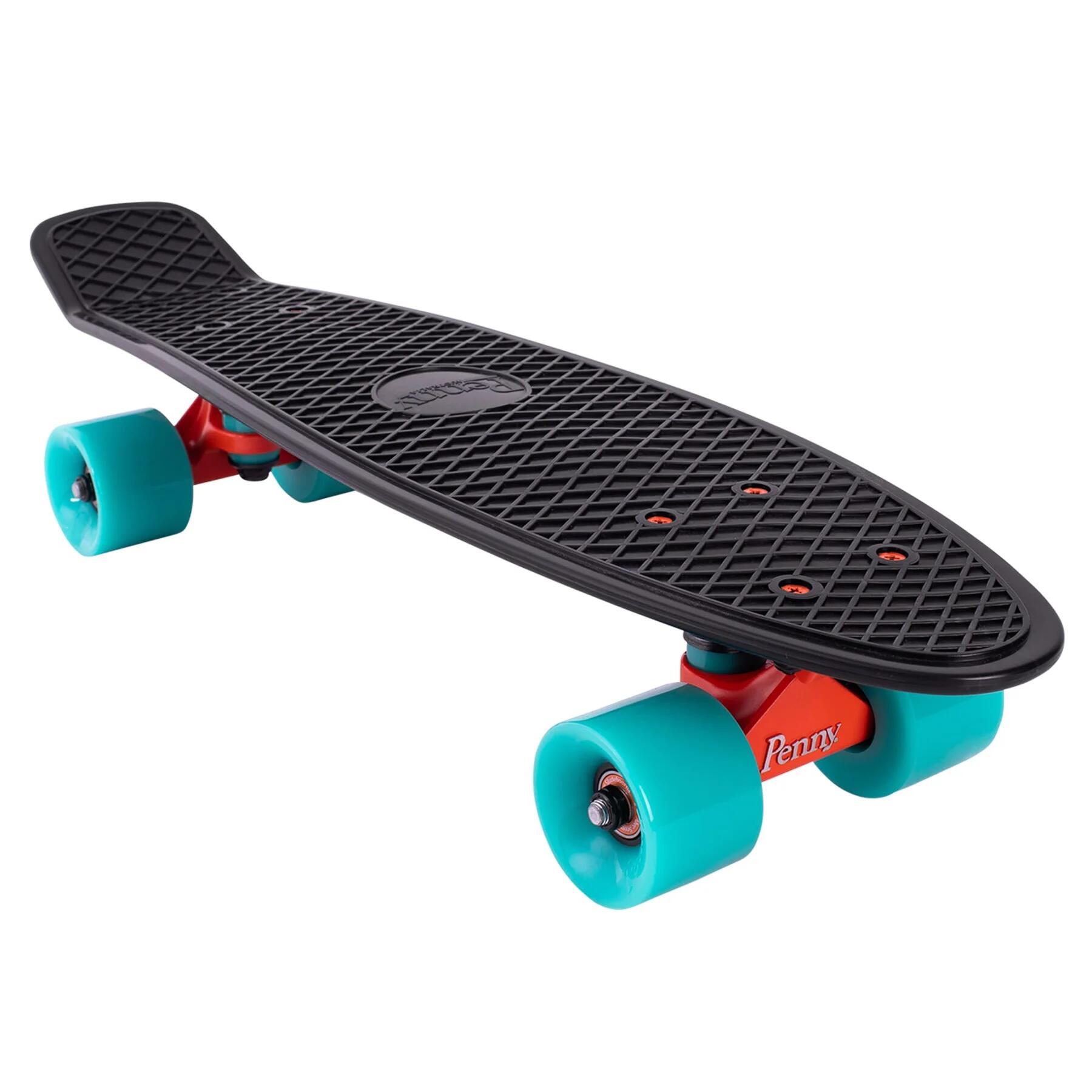 Skateboard Penny Venom 9966 - 55 Cm, Roues PU 60 Mm, Roulements ABEC-7 - Planche Plastique, Style Rétro, Capacité 50 Kg - 13