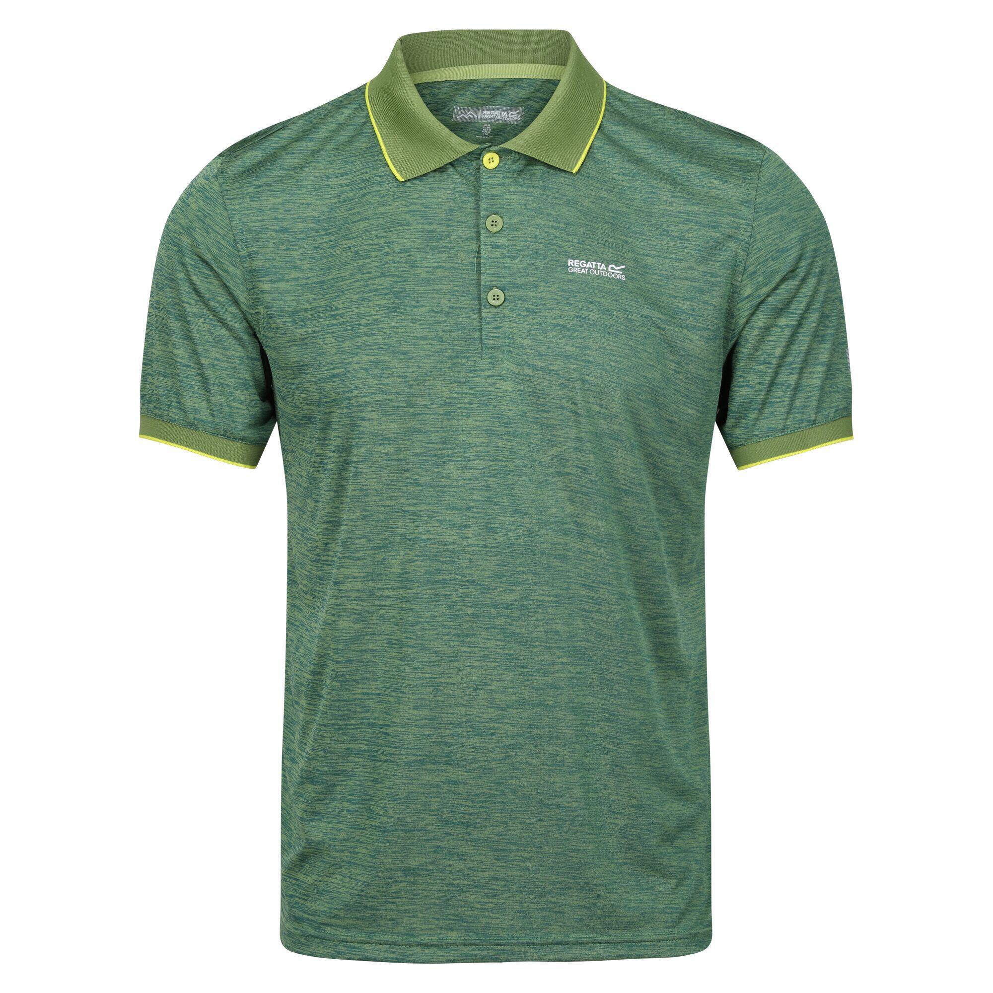 REGATTA Polo Remex II para hombre caballero Verde Picante