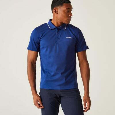 Het maverik v sportieve poloshirt voor heren