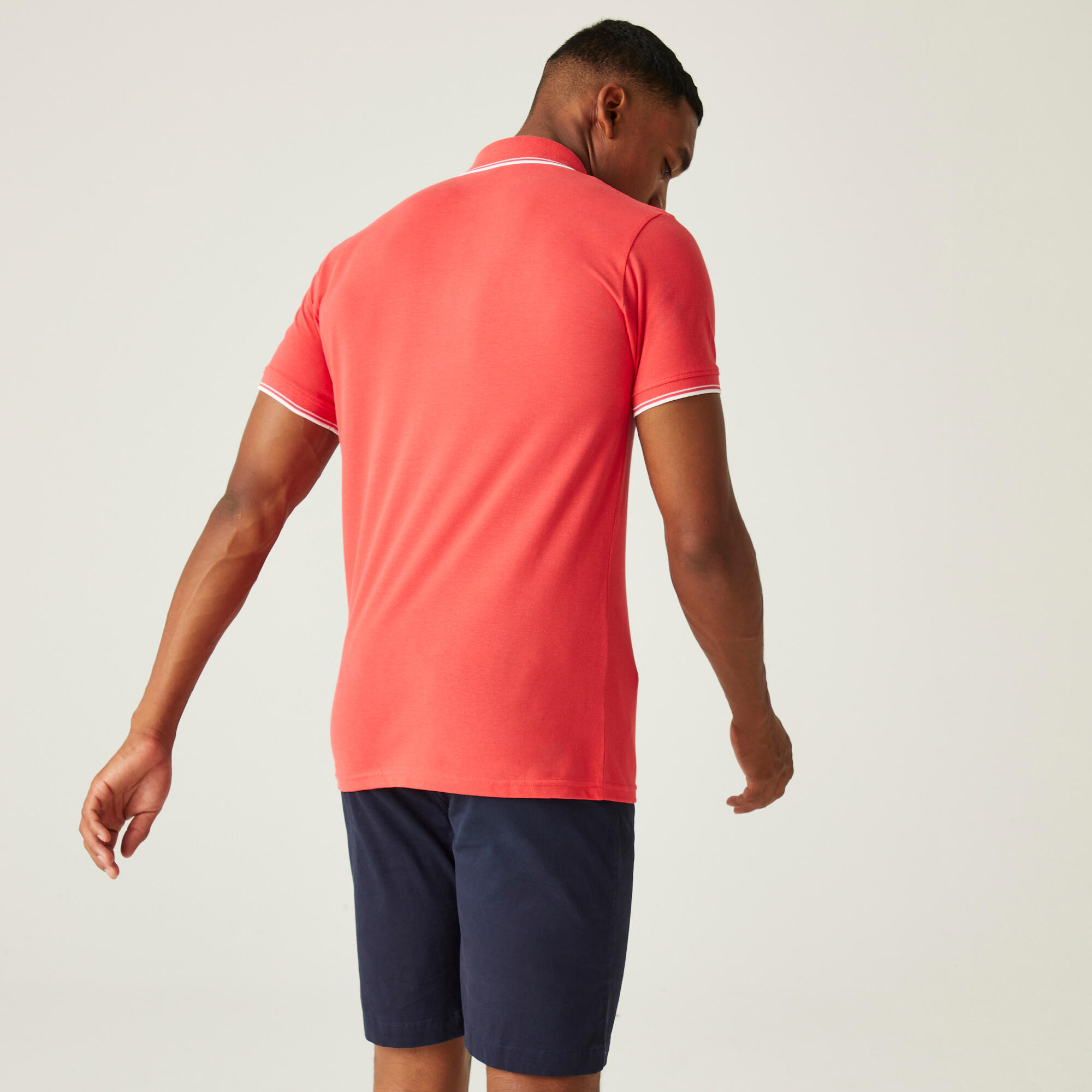 Tadeo Men's Walking Short Sleeve Polo Shirt 2/5
