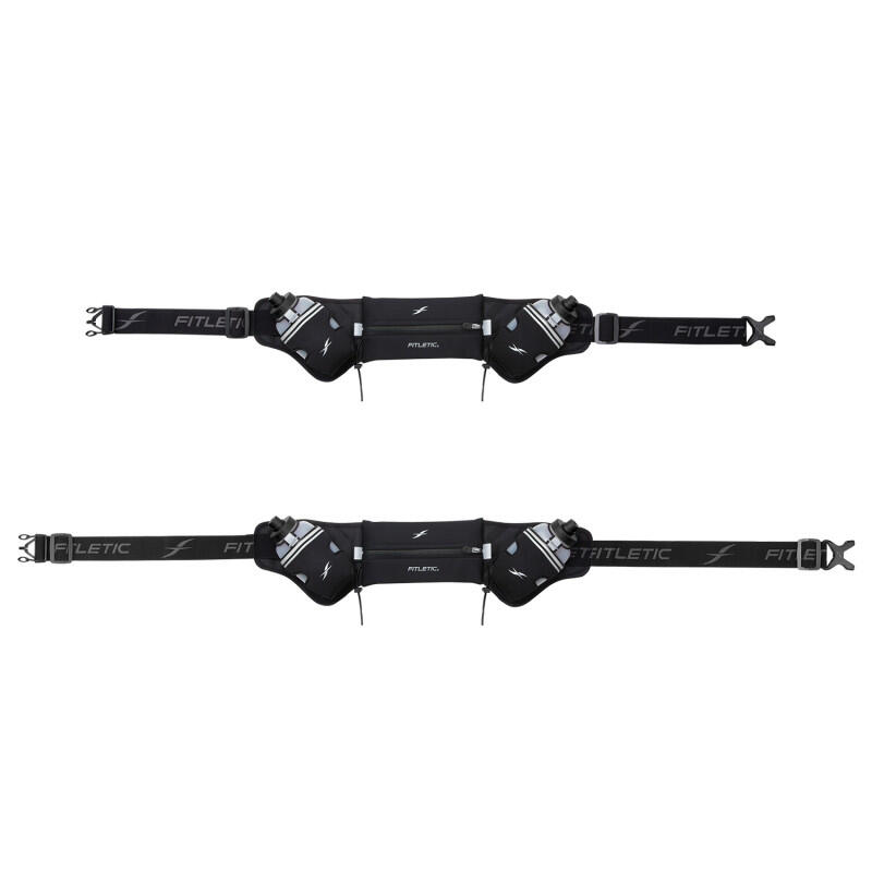 Ceinture d'hydratation avec deux gourdes Fitletic 2x250ml 5/8