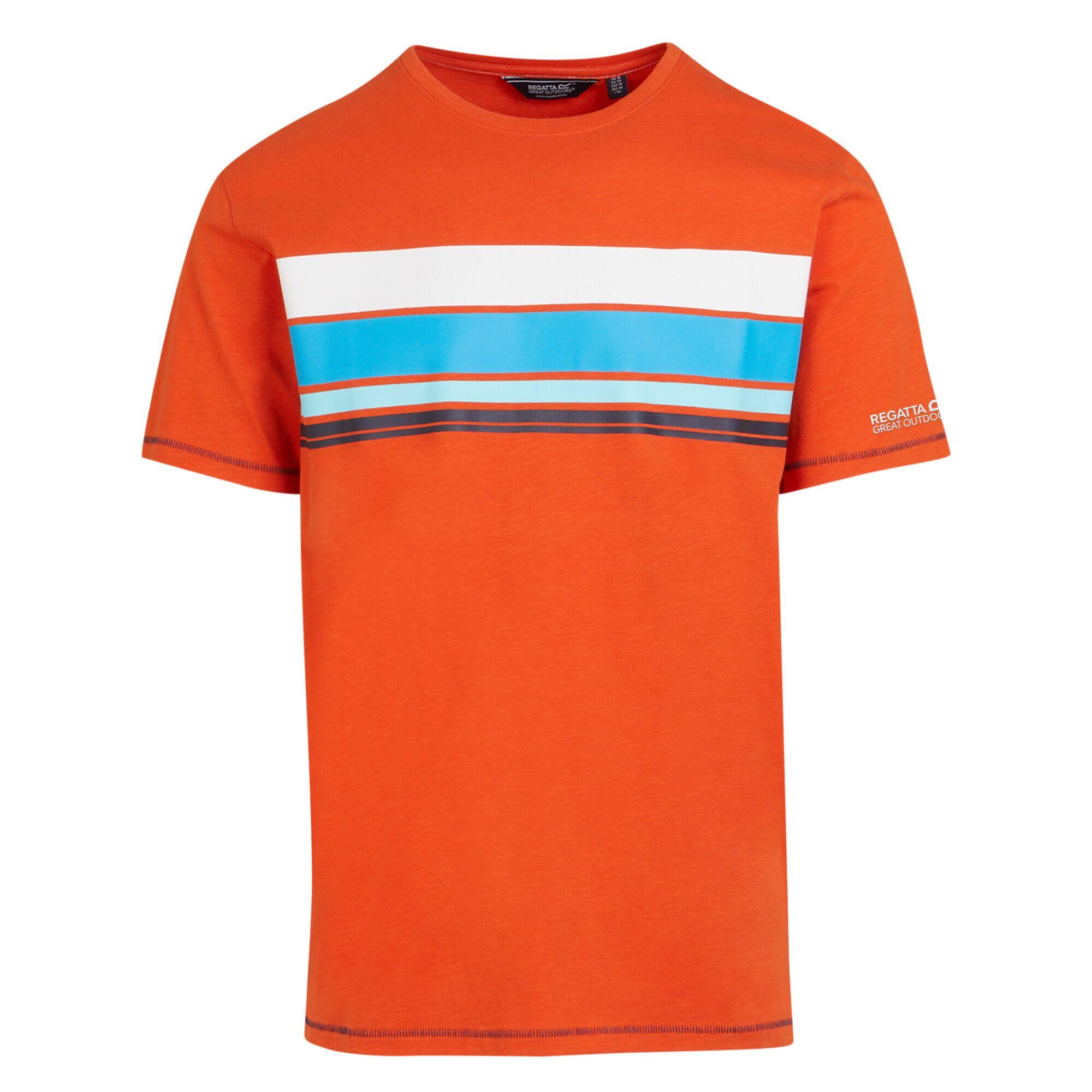 Tshirt RAYONNER Homme (Orange red)