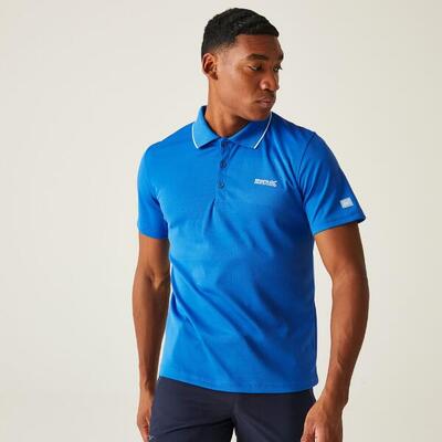 Het maverik v sportieve poloshirt voor heren