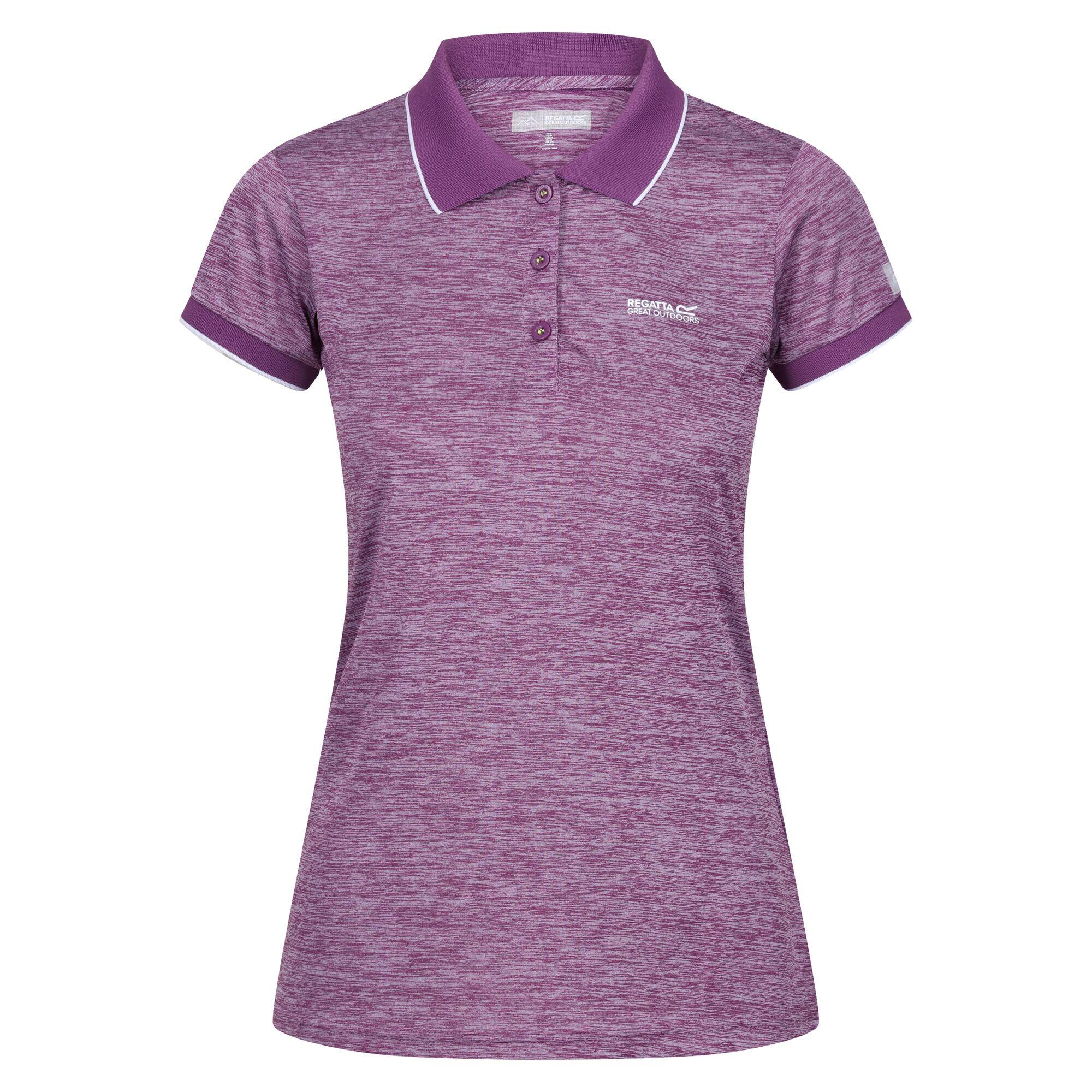 REGATTA Maglietta Con Colletto Polo Donna Regatta Remex II Tramonto Viola