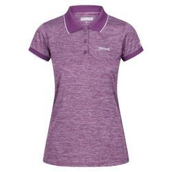 Dames Remex II Polo Hals TShirt (Zonsondergang Paars)