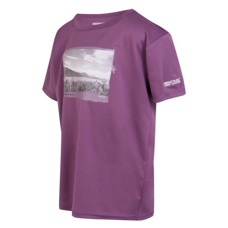 Kinderen/Kinderen Alvardo VIII Foto Tshirt (Zonsondergang Paars)