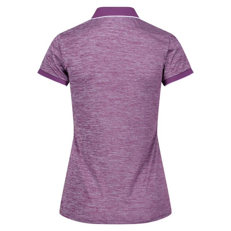 Polo Manches Courtes REMEX Femme (Violet Coucher De Soleil)