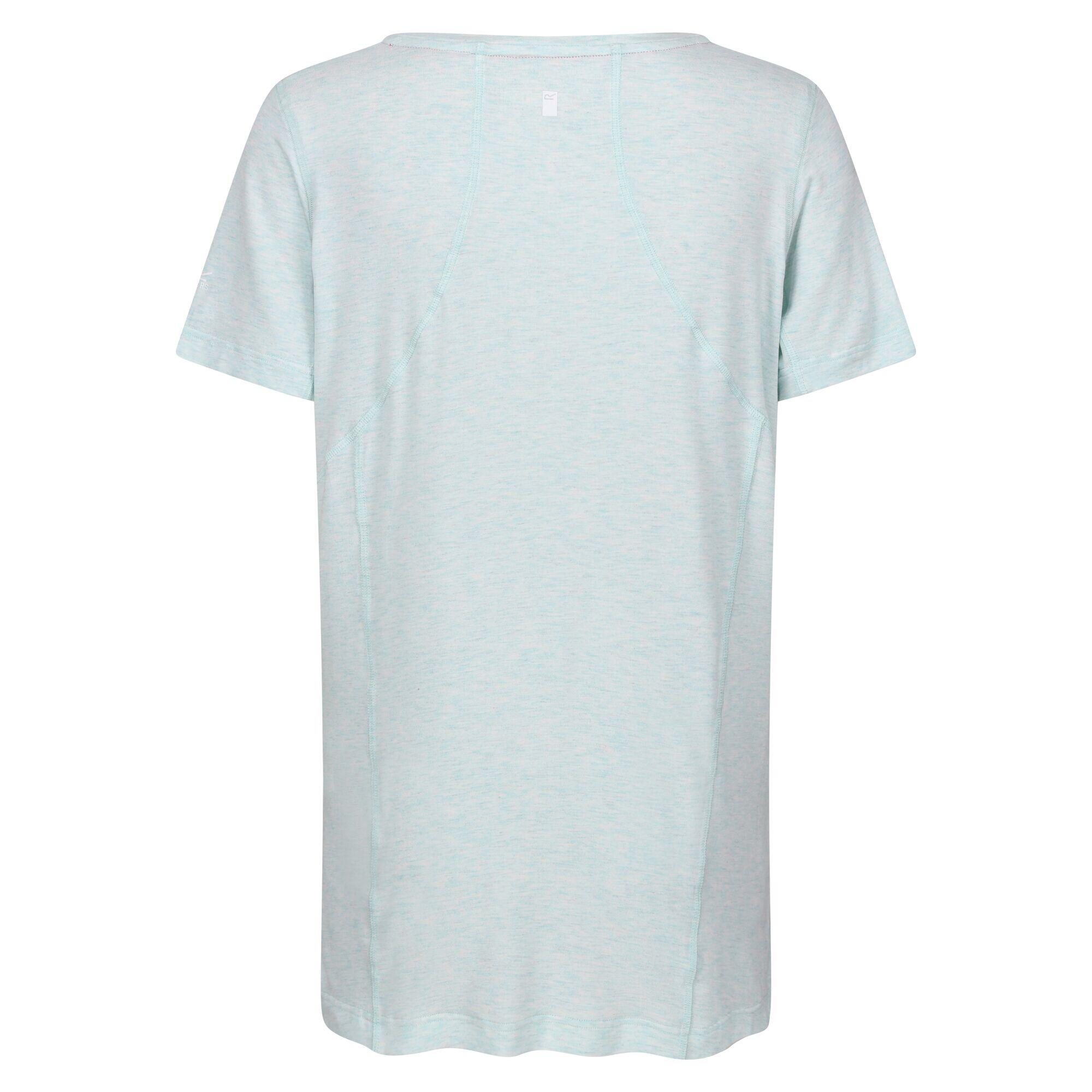 Tshirt BALLYTON Femme (Turquoise Délavé) 2/5