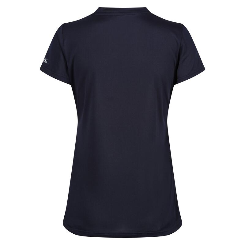 T-shirt de sport avec col en V femme Fingal