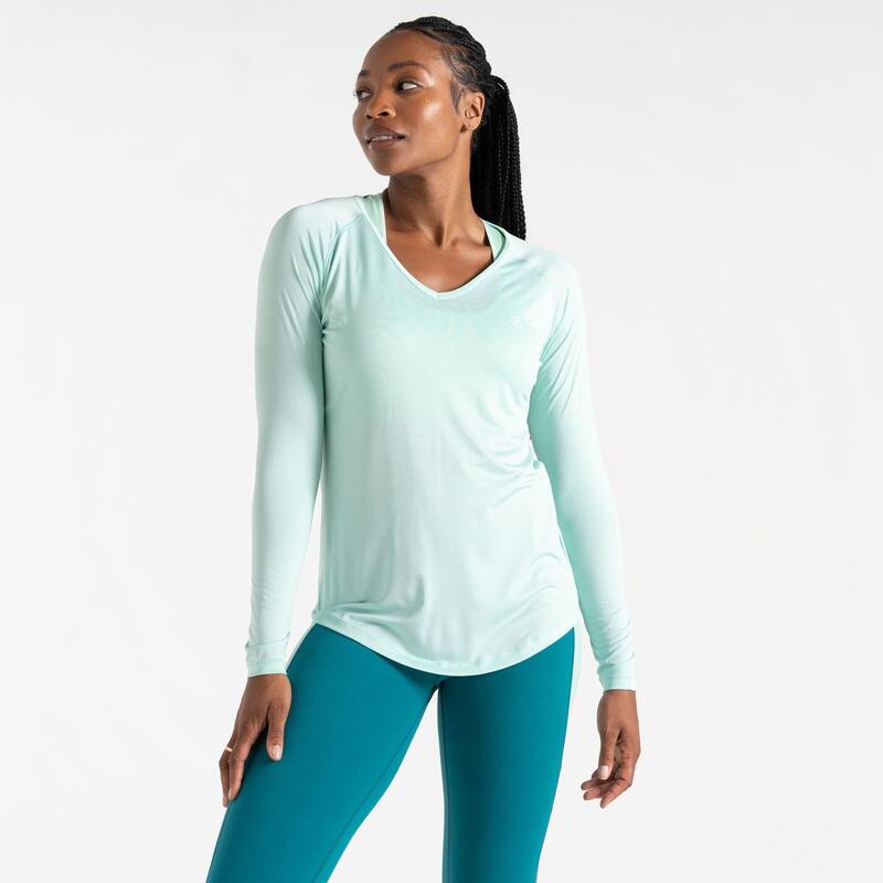 Het Discern lichtgewicht, sportieve T-shirt voor dames