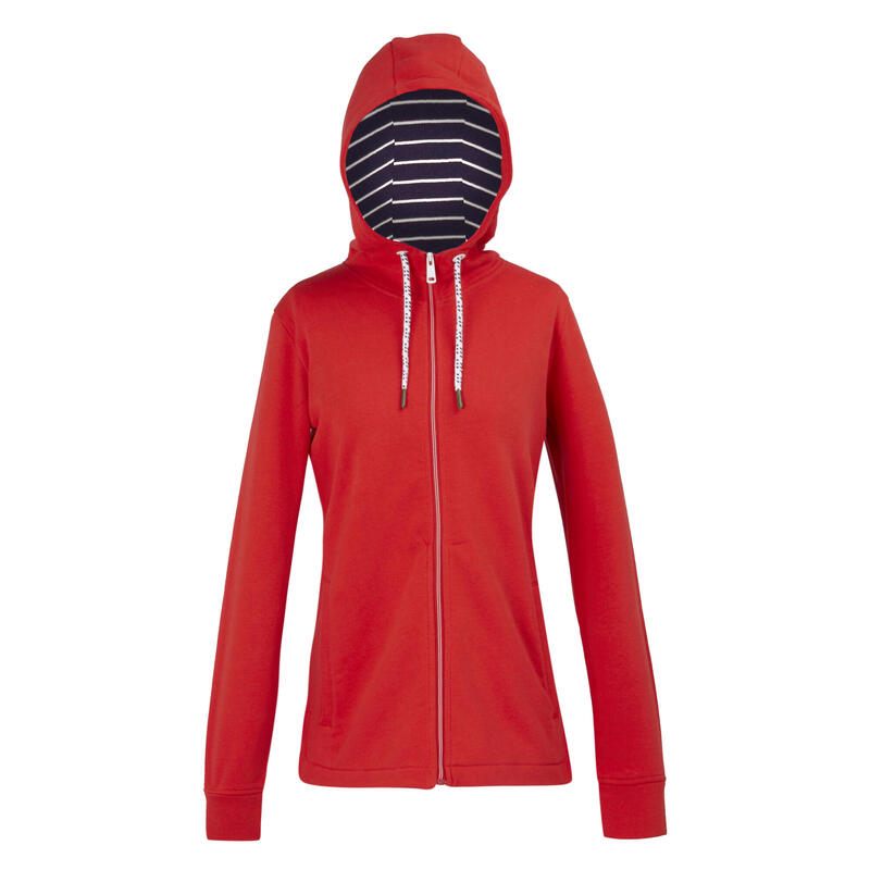 De Bayletta wandelhoody met volledige rits voor dames