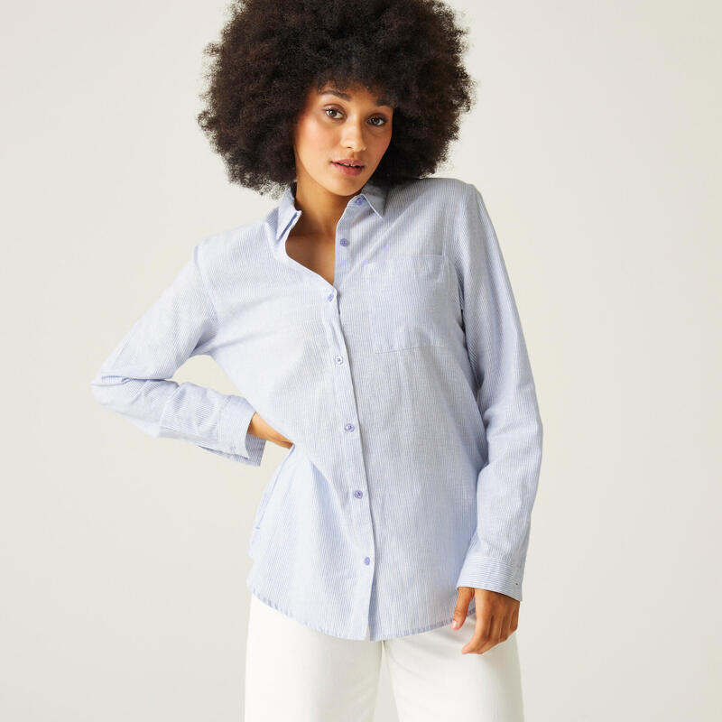 Chemise détente à manches longues femme Primevere