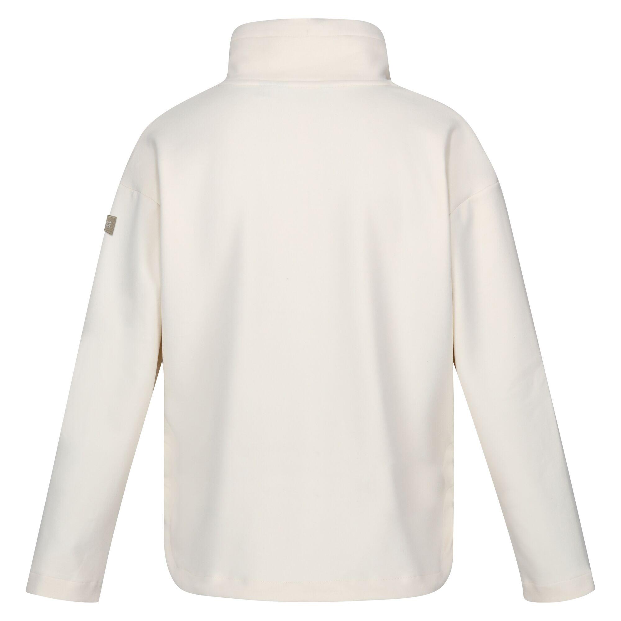 Womens/Ladies Ashlynn Knitted Fleece Jacket (Light Vanilla) 2/5