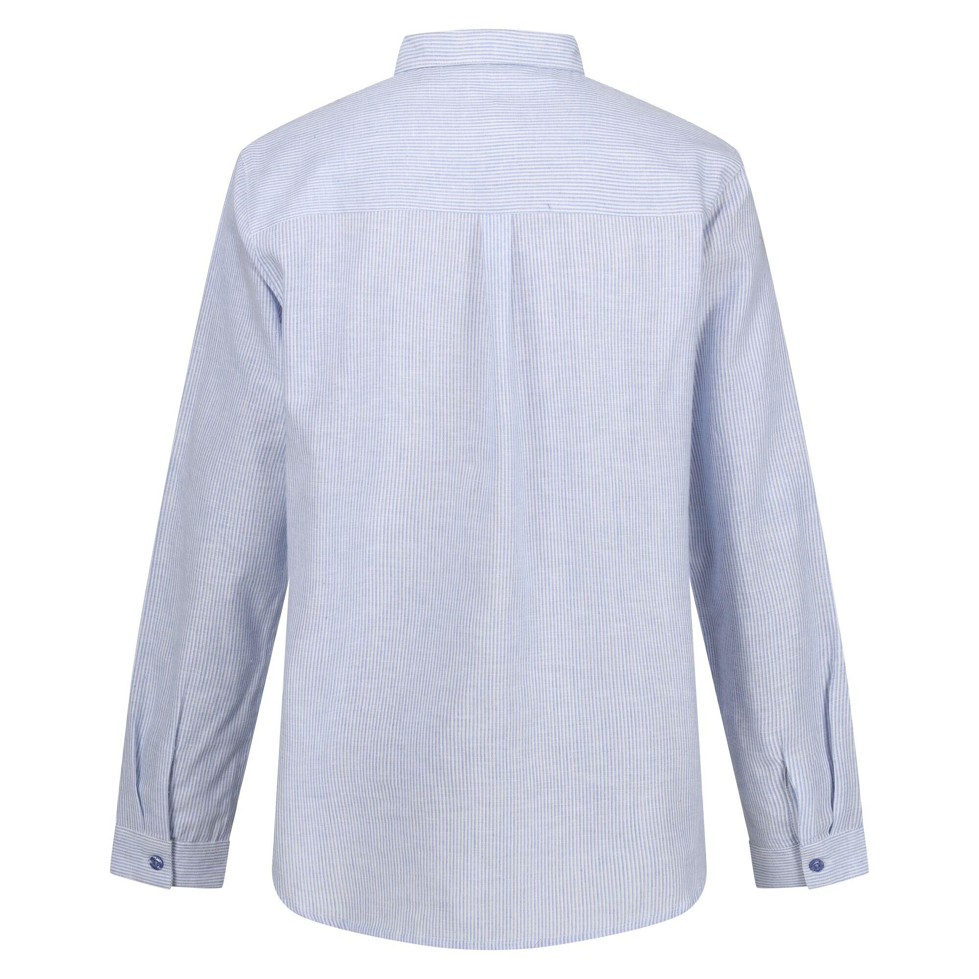 Chemise Motif/style Rayé PRIMEVERE Femme (Bleu) 2/5