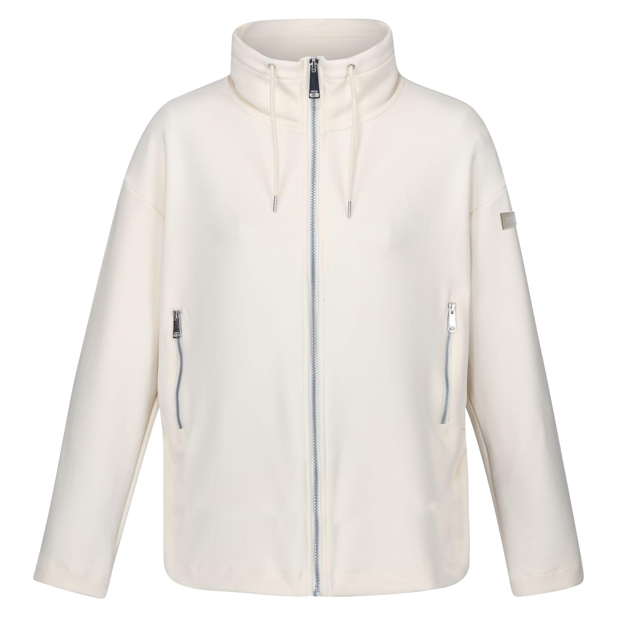 REGATTA Womens/Ladies Ashlynn Knitted Fleece Jacket (Light Vanilla)